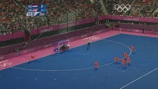 Mens Hockey  Team GB v Netherlands SemiFinal Highlights  London 2012 Olympics [upl. by Pierpont456]