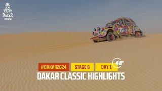 Dakar Classic Highlights  Stage 6  Dakar2024 [upl. by Anailil]