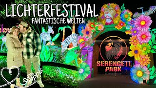 LICHTERFESTIVAL im SERENGETIPARK ✨  Tauche ein in eine magische Welt der Lichter [upl. by Belter572]