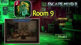 Escape Mind 2 room 9 unlock walkthrough solution  Escape mind II room 9 [upl. by Suoicerpal]