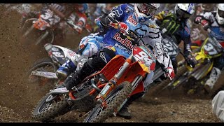 Sweden Uddevalla 2011 MX2 Race 1  Roczen Herlings Osborne [upl. by Weissman72]