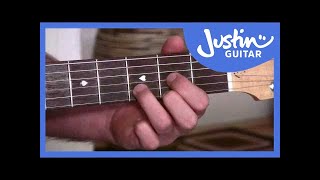 A D and E Chords  Easy Chord Changes Using Anchor Fingers  Beginner Guitar Lessons BC114 [upl. by Wehhtam]