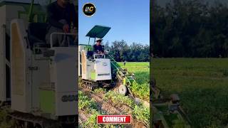 mini peanut harvester shorts farming youtubeshorts [upl. by Ardnazxela]