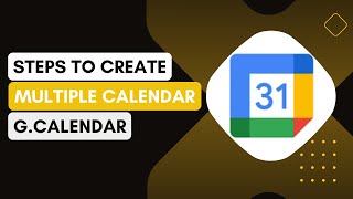 How To Create Multiple Calendars Within Google Calendar [upl. by Paymar]