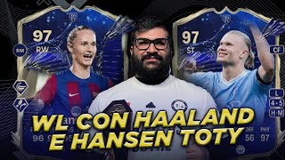 CHI BEN COMINCIA PRIMA FUT CHAMPIONS CON HAALAND E HANSEN TOTY [upl. by Tound]