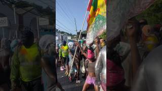 Grenada Jouvert highlights 2023💃🏽🔥🇬🇩 chopping the line  Jab king grenada shorts [upl. by Whiting46]