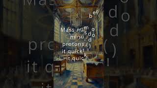 Neutron Number Crunch Or The Atomic Math Song learnchemistry 10thgrade memorize AtomicStructure [upl. by Glyn]