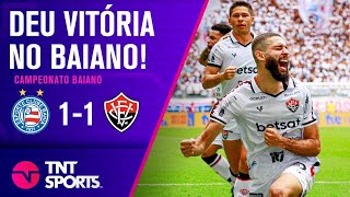 VITÓRIA SEGURA O EMPATE E É CAMPEÃO BAIANO APÓS SEIS ANOS BAHIA 1 X 1 VITÓRIA [upl. by Ijies]