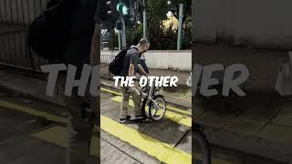 Brompton Vs another folding bike [upl. by Simpkins701]