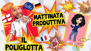 DAILYVLOG MATTINATA PRODUTTIVA 💥 IL POLIGLOTTA 💥 È DA CENSURA💥 [upl. by Nnayrrehs633]