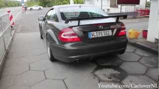 Mercedes CLK DTM AMG Startup amp Accelerations HD [upl. by Hali]