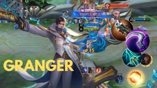 GRANGER NEW REVAMP  25 KILLS USING THIS ITEM BUILD  MLBB [upl. by Natanhoj]