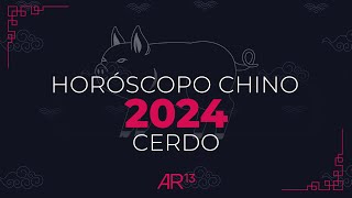 Horóscopo Chino 2024  Cerdo  Canal 13 [upl. by Ranson]