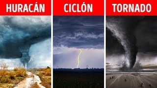 Huracán Tornado Ciclón ¿Cuál es la diferencia [upl. by Eliathas]