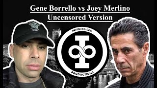 Gene Borrello vs Joey Merlino Uncensored version I Philadelphia and Bonanno Crime Family Associate [upl. by Ymeraj]