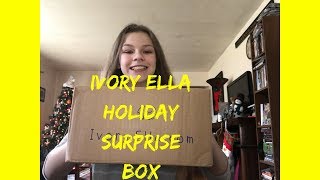 IVORY ELLA HOLIDAY SURPRISE BOX [upl. by Natie]