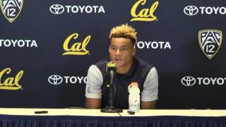 Cal Football Demetris Robertson Press Conference 11116 [upl. by Einnor]