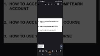 HOW TO ACCESS YOUR PROMPTEARN ACCOUNT AND AIM COURSE [upl. by Beaner229]