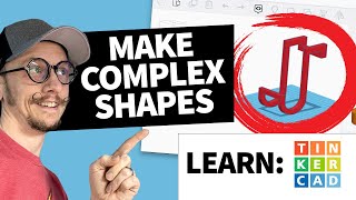 Complex Shapes Tinkercad [upl. by Ahcire]