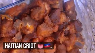 Delicious Haitian Griot Recipe😋 [upl. by Netsrijk]