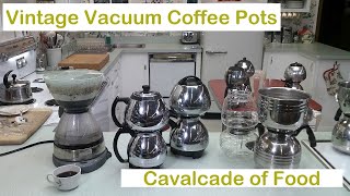 Vintage Appliances Vacuum Siphon Coffee Pots [upl. by Mick]