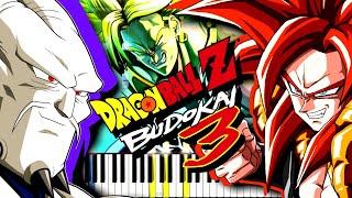 Dragon Ball Z Budokai 3 OP  Ore wa Tokoton Tomaranai  Piano Tutorial [upl. by Aehsrop]