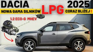 DACIA  NOWA MOCNIEJSZA GAMA SILNIKÓW Z LPG [upl. by Idnar890]