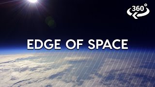 Journey To The Edge Of Space 360 Video [upl. by Veal]