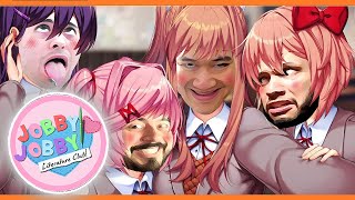 Playing DOKI DOKI LITERATURE CLUB with Friends  JobbythePlays [upl. by Assirialc]