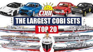 TOP 20 Largest COBI sets by the end of 2022 cobi [upl. by Amsirac]