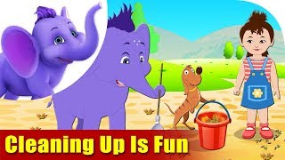 Environmental Songs for Kids  Cleaning Up is Fun [upl. by Westberg883]