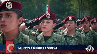 MUJERES PODRIAN DIRIGIR LA SEDENA noticias 8m yucatán mexico nacional sedena [upl. by Julie]