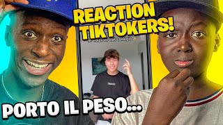 IO CHE PORTÒ IL PESO DI CHE COSA 🤌🏾😂🤣 REACION TREND TIKTOK 🤦🏾‍♂️ [upl. by Ailefo]