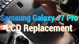 Samsung Galaxy J7Pro LCD Replacement Demo [upl. by Kered]