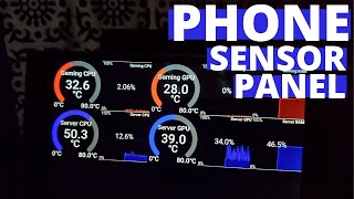 SYSTEM MONITOR Turn an old phone or tablet into a sensor panel [upl. by Miguel]