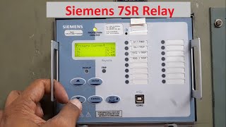 Feeder Protection Relay  Siemens 7SR  Metering Configuration Protection Settings Event ampRecords [upl. by Hahsi917]