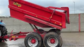 Herbst 14 ton dump trailer [upl. by Lupita347]