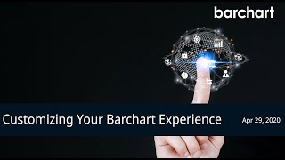 Customizing Your Barchart Experience [upl. by Priebe]