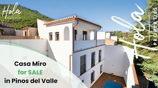 Casa Miro Luxury Properties for Sale in Pinos del Valle andalucia  spain  Lecrín Valley Estate [upl. by Noiraa]