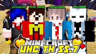 รวมนักแคสเกม 32 คนเพื่อมาแข่งขันมายคราฟ  Minecraft UHC Thailand SS7 [upl. by Ruder]