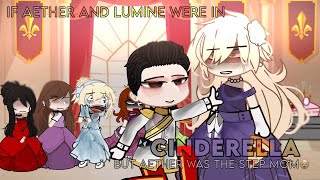 If aether and lumine were in cinderella but aether was the stepmother 😨😰🧍🏻‍♀️  very lazy [upl. by Nightingale]