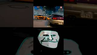 Tokyo Drift Han Impressed Girls troll face meme 🎭  shorts [upl. by Bull]