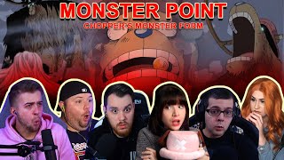 MONSTER POINT Choppers Monster Form  Reaction Mashup One Piece [upl. by Sathrum]