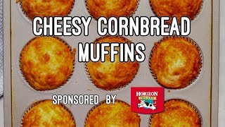 Easy Cheesy Cornbread Muffins [upl. by Ydollem]