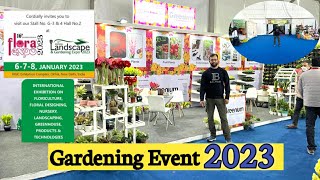 Gardening events and shows for 2023 Part  1  International Flora Expo New Delhi 2023 [upl. by Hewie100]