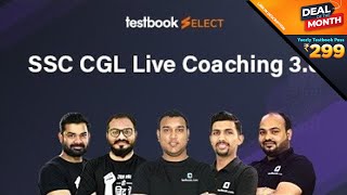 SSC CGL 2020 Live Coaching 30  Testbook Select  Best Online Course for SSC CGL Tier 1 amp Tier 2 [upl. by Hayyikaz540]