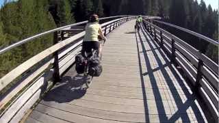 A Ride on the Cowichan Valley Trail to the Kinsol Trestle [upl. by Obola]