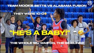 THIS EYCL GAME WAS TURNT UNDEFEATED Team Mookie Betts vs Alabama Fusion 17u EYBL Session 4  KC [upl. by Bertie]