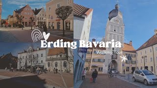 Erding walking tour  Erding a town in Bavaria Germany [upl. by Yetta835]