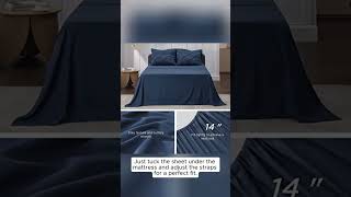 Bedsure Navy Comforter Set Queen [upl. by Ontine627]